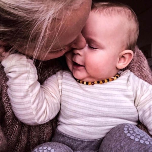 Nirrimis ravhalskæde til baby og barn - Logan - Alfer & Trolde